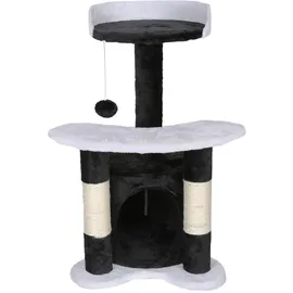 Wiltec Kratzbaum 67 cm schwarz/weiß