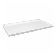 vidaXL Duschtasse ABS Rechteckig Weiß 70x120 cm