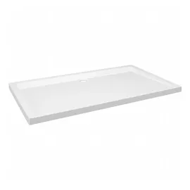 vidaXL Duschtasse ABS Rechteckig Weiß 70x120 cm