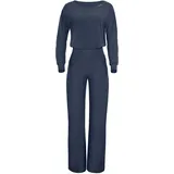 WINSHAPE Damen Functional Comfort Jumpsuit JS101LSC, Comfort Style, Fitness Freizeit Yoga Pilates, Anthracite