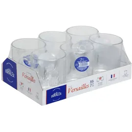 Duralex Versailles Becher 0,26 l Transparent 6 St.