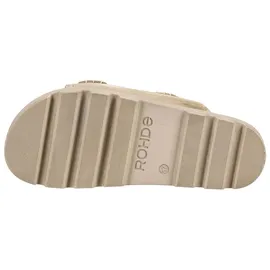 ROHDE Pantoletten Pantoletten Veloursleder - 40