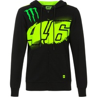 Valentino Rossi Sweatshirt Monster Energy,Mann,XXL,Schwarz