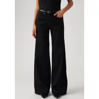 Levi's Shaping Wide Leg Jeans mit Modell 318 Black, 30/30