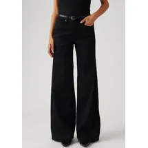 Levi's Shaping Wide Leg Jeans mit Modell 318 Black, 30/30