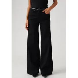 Levi's Shaping Wide Leg Jeans mit Modell 318 Black, 30/30