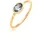 Elli Ring 925 Sterling Silber Oval, Verlobungsring in Gold | Gr.: 52