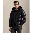 Polo Ralph Lauren für Herren. 710968281001 Gorham glänzende Daunenjacke in Dunkelmarine (M), Lässig, Nachhaltig, Recyceltes Nylon