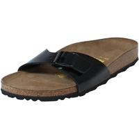 Birkenstock Madrid Birko-Flor Lack schmal schwarz lack 37