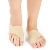 Sonew Hallux Valgus Korrektur, Silikon Bunion Pads Hallux Valgus Protector Ärmeln Hallux Valgus Zehenspreizer(L)