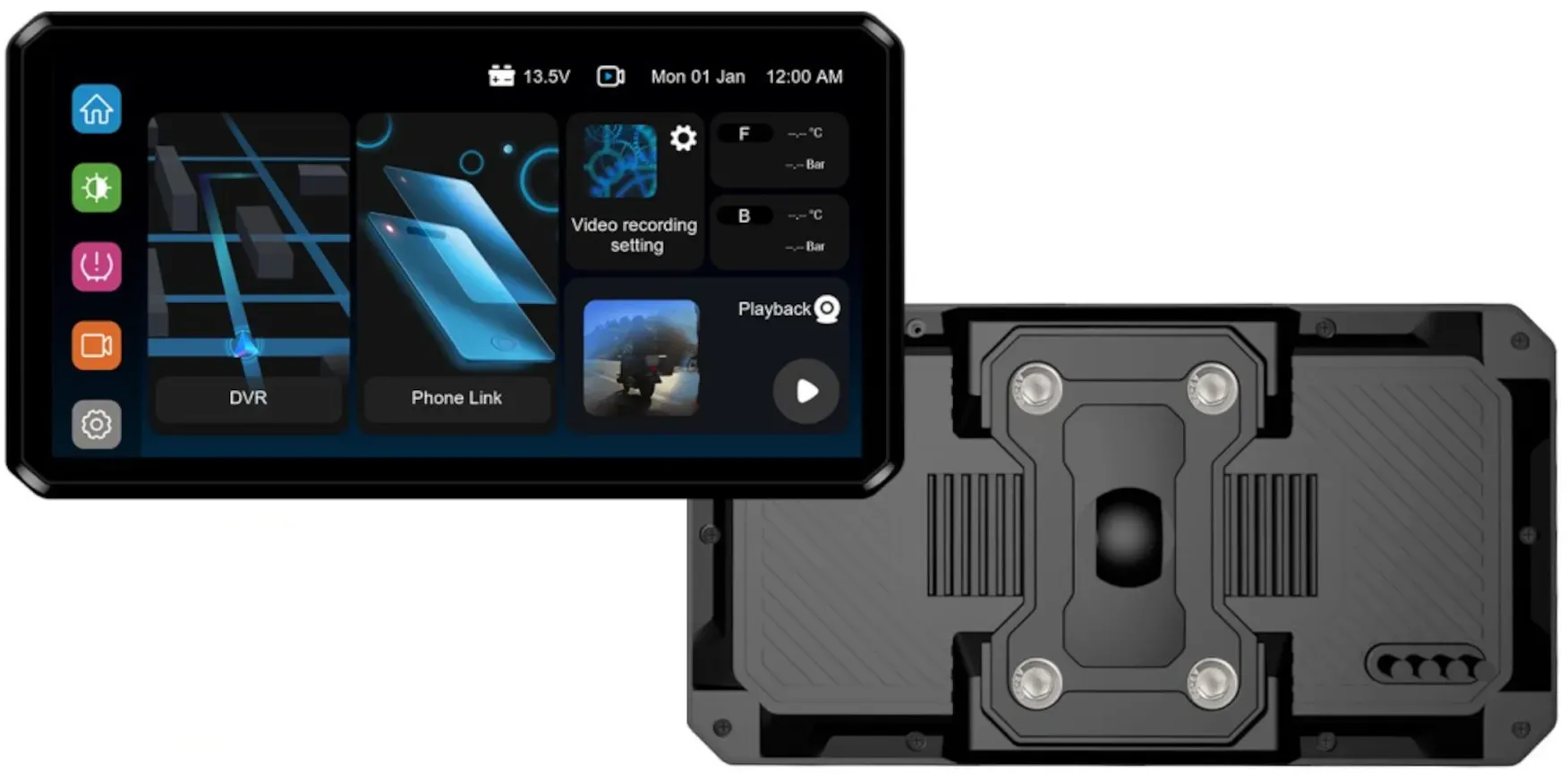 AlienRider M2 Pro Motorrad Multimediasystem