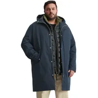 Marc O'Polo Kapuzen-Parka regular, blau 3xl