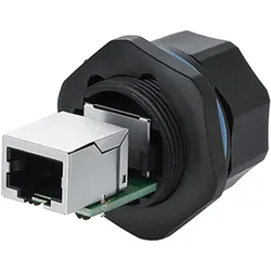 Good Connections IC06-R102, RJ45, Schwarz, Kupfer, Kunststoff, Kieselgel, IP65,