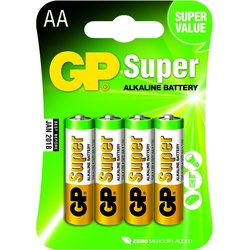GP Batteries Super Alkaline AA Einwegbatterie Alkali