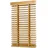 Sekey Holzjalousie 50 mm 80 x 220 cm Naturholzfarbe