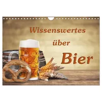 Calvendo Wissenswertes über Bier (Wandkalender 2026 DIN A4 quer),