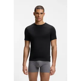 Boss TShirt RN 3P Natura schwarz M