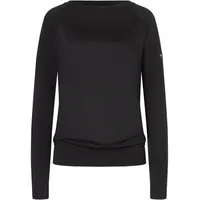 super.natural Leisure Langarmshirt Schwarz L