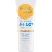 Bondi Sands SPF 50+ Fragrance Free Face Sunscreen lotion wasserfeste Sonnencreme