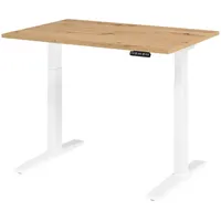 Bümö Schreibtisch Asteiche / Weiß