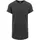 Long Shaped Turnup Tee grau M