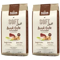 Bosch Tiernahrung HPC Soft Adult Land-Ente & Kartoffel 2 x 12,5 kg