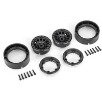 TRAXXAS Felgen 1.0 Beadlock Schwarz TRX-4M