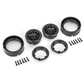 TRAXXAS Felgen 1.0 Beadlock Schwarz TRX-4M
