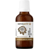 Senagold Schuessler Salz Nr.6 - Kalium sulfuricum D6 - Globuli 50 g, laktosefrei