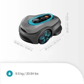 Gardena smart Sileno sense 600 m2 inkl. Smart Gateway