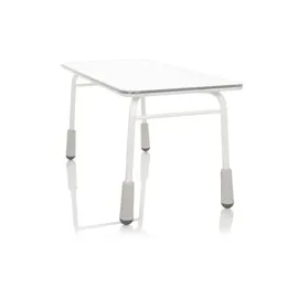 HJH Office Kinderschreibtisch KID GRO T Weiß / Grau
