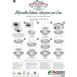 Pentole Agnelli Coalfornoocchio30 Casserole 30 cm rund