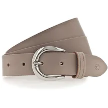TAMARIS Damengürtel Leder grau 85