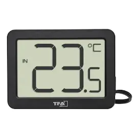 TFA Dostmann Thermometer Schwarz