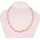 FIRETTI Perlenkette Schmuck Geschenk Messing rosa