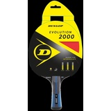 Dunlop Tischtennisschläger EVOLUTION 2000 Black/Red/Yellow