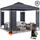 CASARIA Lorca 3 x 3 m grau