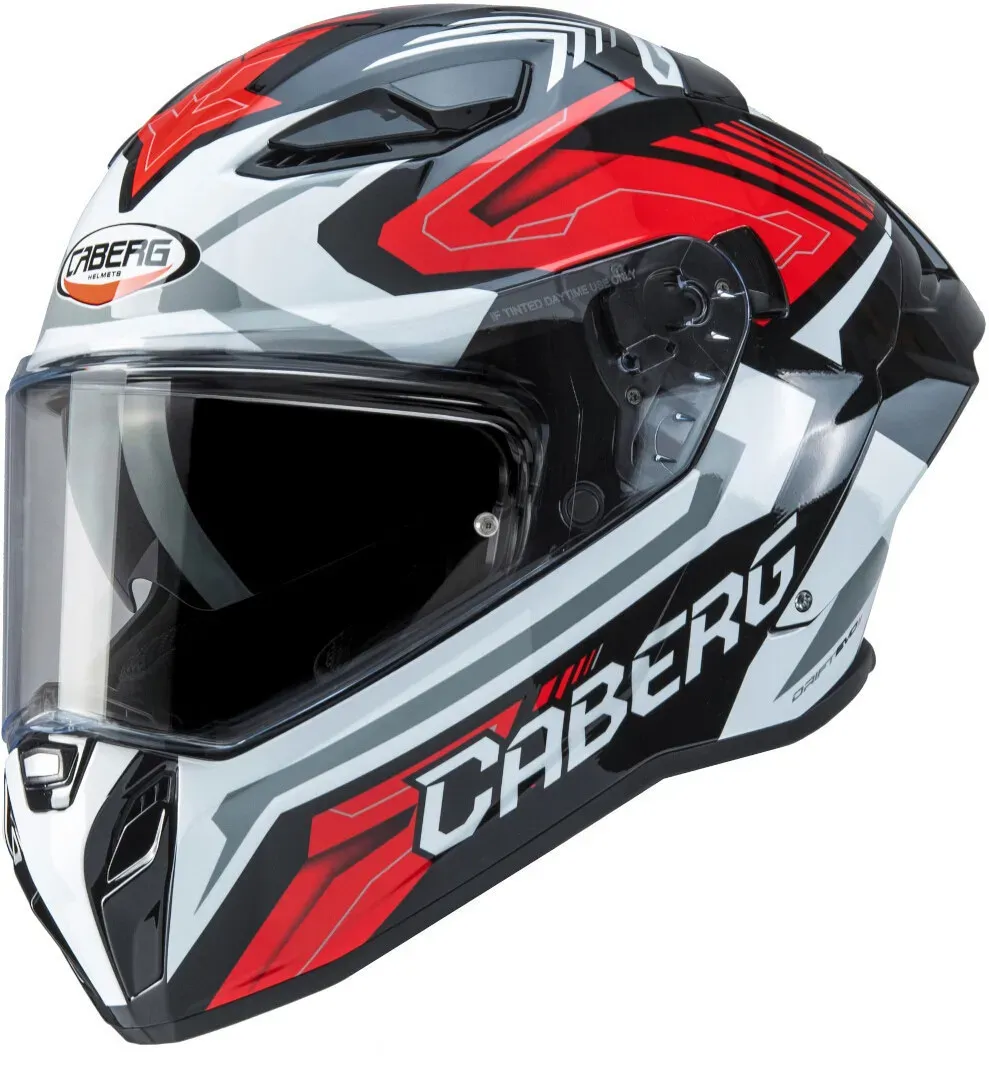 Caberg Drift Evo II Jamara Helm, zwart-wit-rood, XS Voorman