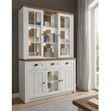 Home Affaire Buffet Beauvais 130 x 43 x 198 cm Weiß