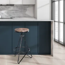 CLP 2er Set Barhocker Karla silber