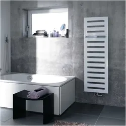 Zehnder Design-Handtuchwärmer „Metropolitan Bar“ mit Heizstab IHE 40 × 175 cm in Blue Night