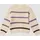 s.Oliver Gestreifter Strickpullover aus Chenille im Loose Fit - beige|mehrfarbig - 134/140