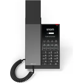Snom DECT-Telefon Schwarz