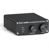 Fosi Audio M04 Subwoofer Verstärker 100W, TPA3116 Mini Monokanal Subwoofer-Verstärker, Voll-Frequenz & Sub-Bass umschaltbar Subwoofer Amplifier, integrierter Klass-D Leistungsverstärker für Subwoofer