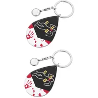 writwaa 2St Lupe Schlüsselanhänger Schlüsselbund Detective cops detektive d Forensik Lupe für Schmuck Lupe für Edelsteine Mini-Lupenanhänger Keychian-Lupe tragbar Geschenk Zubehör Acryl