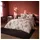 Estella Mako-Satin Blumen Rosa 155 x 220 cm + 80 x 80 cm + 40 x 80 cm