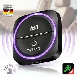 Technaxx Straßenverkehrswarner Mini TX-387 Schwarz