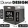 Dune Design Filz Aufbewahrungsbox 33 x 33 x 38 cm 1-tlg. Grau