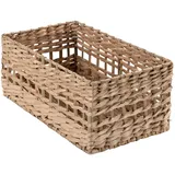 Aufbewahrungskorb B 28 cm AMARYL, 28 x 15,5 cm - Braun - Seegras
