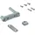 Hettich Zuhaltung WingLine L, 9266220 Bodenrücksprung 13mm Kunststoff grau
